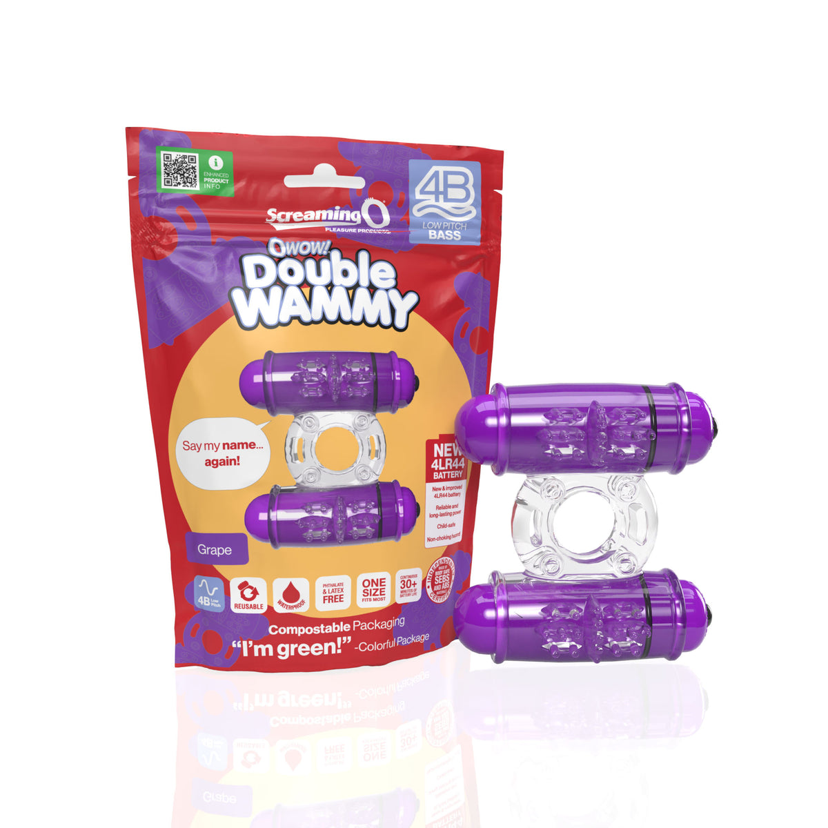 Double Wammy 4B Low Pitch Bass > Sex Toys > Couples Toys