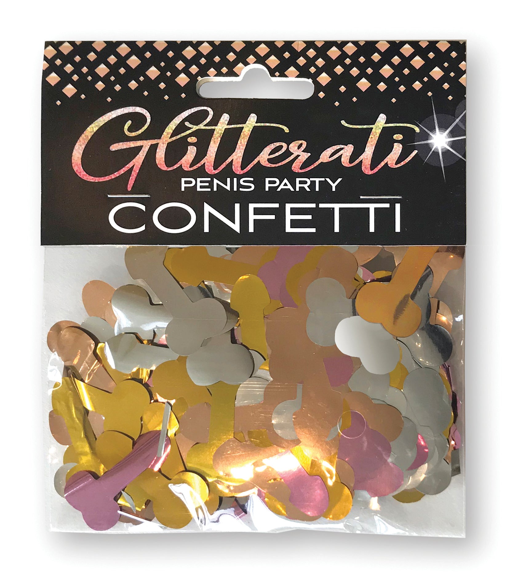 Glitterati Penis Confetti Party Table Decoration Coloured Party Supplies