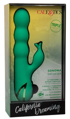 California Dreaming Sonoma Satisfier – Luxury Massager with 10 Vibration Functions and 3 Thrusting Speeds > Vibrators > Ladies > Rabbit