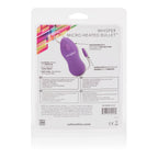 Whisper Micro Heated Bullet Massager in Purple > Vibrators > Mini Vibrators
