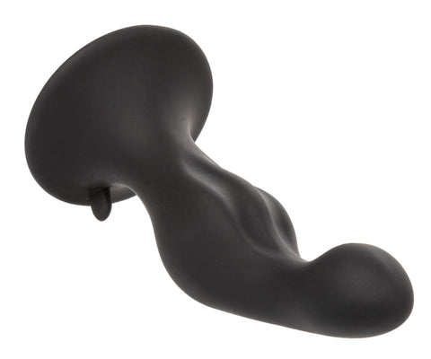 Silicone Anal Ripple Kit Set of 3 Black Graduated Curved Anal Plugs with Suction Cup Base > Anal Range > Butt Plug Kits