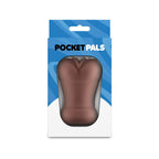 Pocket Pals Vagina Stroker – Body-Safe Masturbator Brown > Sex Toys For Men > Masturbators > Manual