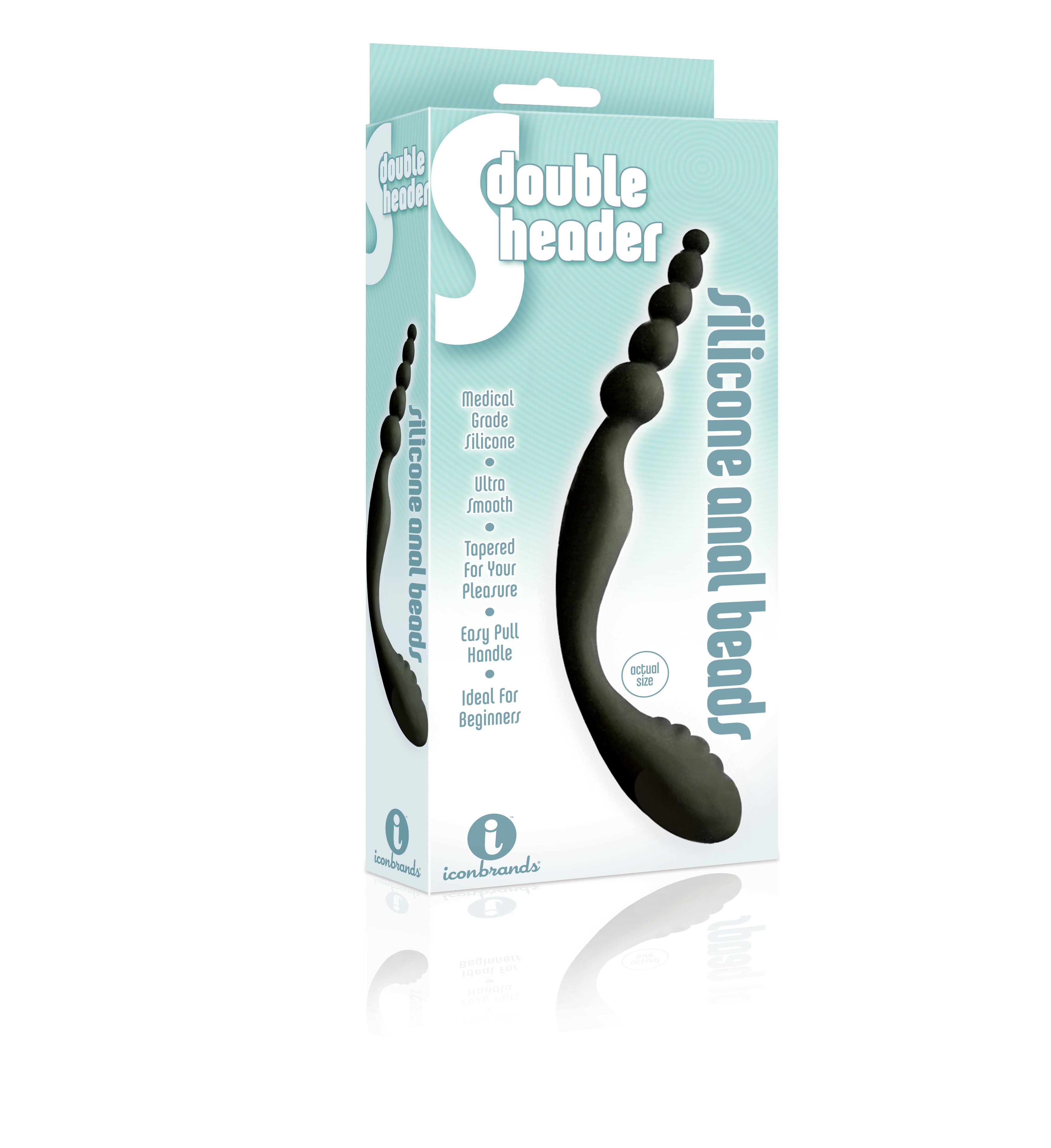 The 9's S-Double Header – Double Ended Silicone Anal Beads > Anal Range > Anal Beads