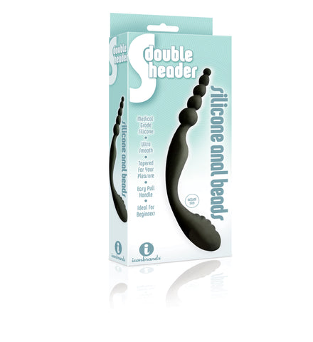 The 9's S-Double Header – Double Ended Silicone Anal Beads > Anal Range > Anal Beads