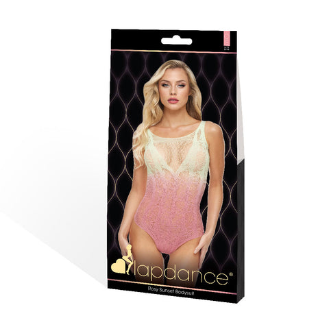 Lapdance Rosy Sunset (Cream/Rose) – One Size Bodysuit > Clothes > Bodies and Playsuits
