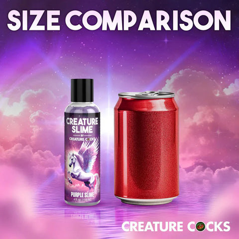 Creature Slime Purple Water Based Lubricant 4 Ounce Speciality Lubricants