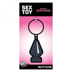 Wood Rocket Enamel Keychain – Miniature Butt Plug Keychain > Novelties > Keychains