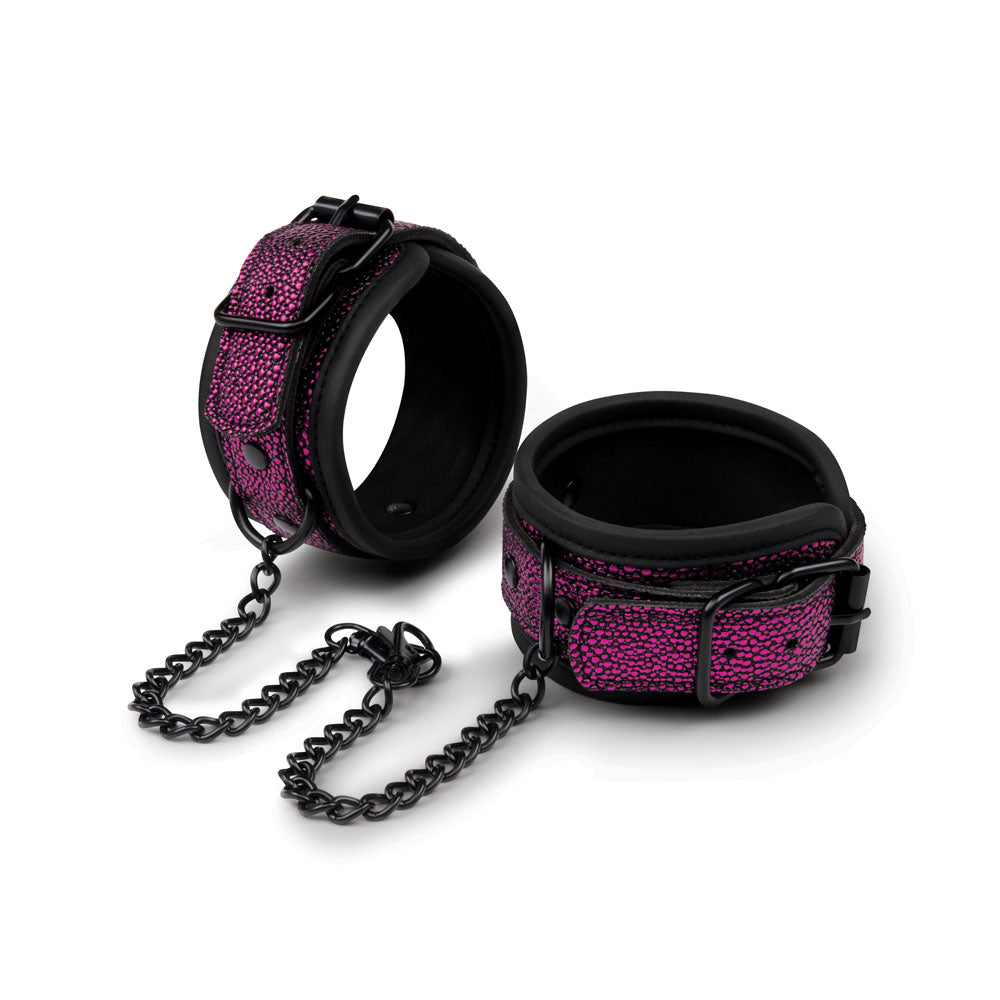 WhipSmart Dragons Lair Deluxe (Black) – Padded Wrist and Ankle Restraints Secondary image