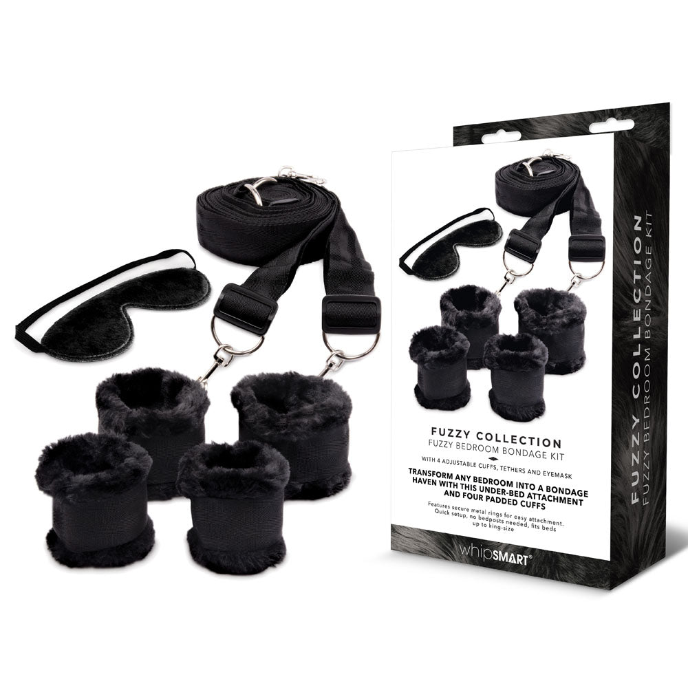 WhipSmart Fuzzy Bedroom Bondage Kit – Bedroom Bondage Kit Default Title > Bondage Gear > Bondage Kits Main image