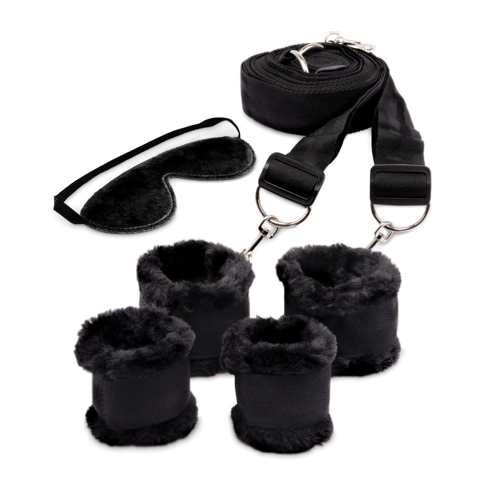 WhipSmart Fuzzy Bedroom Bondage Kit – Bedroom Bondage Kit > Bondage Gear > Bondage Kits