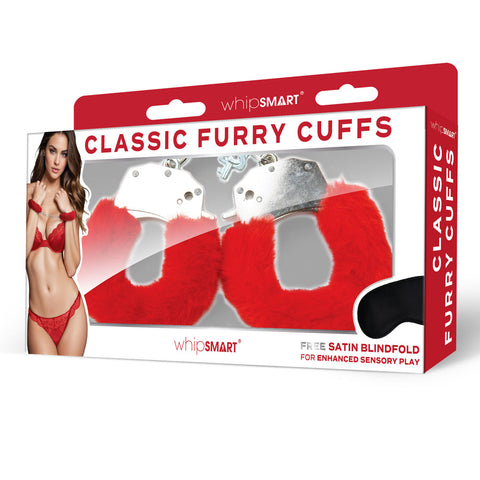 WhipSmart Classic Furry Cuffs – Luxurious Faux Fur Comfort > Bondage Gear > Restraints