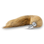 WhipSmart Furry Tales 14 Inch Brown Fox Tail Adult Accessory > Anal Range > Tail Butt Plugs