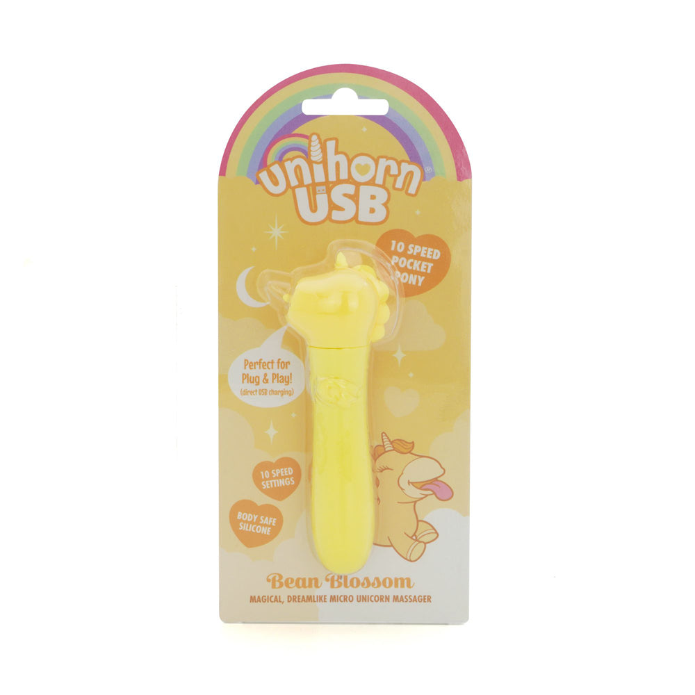 Unihorn USB Bullet – Rechargeable 10-Speed Silicone Vibrator > Vibrators > Ladies > Clitoral Vibrators and Stimulators