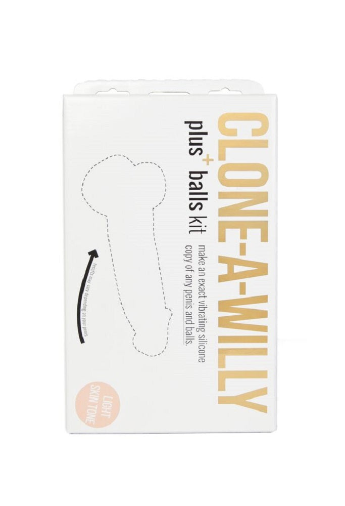 Clone-A-Willy Plus With Balls (Light Tone) > Dildos > Mould Your Own Kits