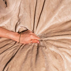 Furlush Splash Blanket Large Chai Plush Velvet Cuddle Blanket > Essentials > Splash Blankets