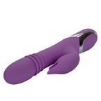 Enchanted Kisser Purple Silicone Rotating and Thrusting Vibrator > Vibrators > Ladies > Rabbit