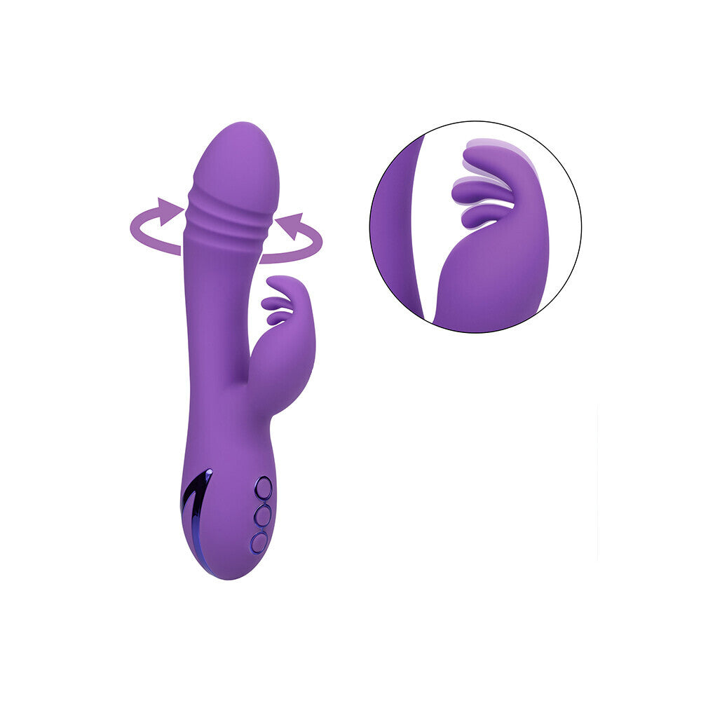 West Coast Wave Rider 4.5 Inch Rotating G Vibrator with Clitoral Stimulator > Vibrators > Ladies > Rabbit