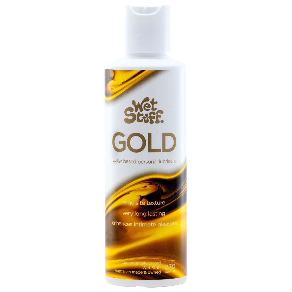 Wet Stuff Gold Disc Top 270g – Water-Based Lubricant (Duplicate) > Lube > Water Based