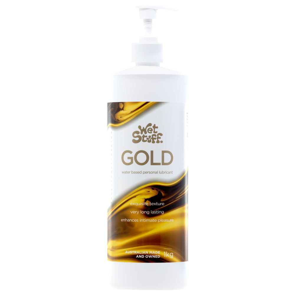 Wet Stuff Gold Premium Lubricant – Long-Lasting 1kg > Lube > Water Based