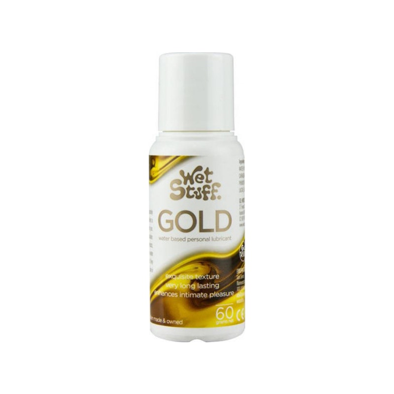 Wet Stuff Gold Water-Based Lubricant 60g Default Title Water Based Lube