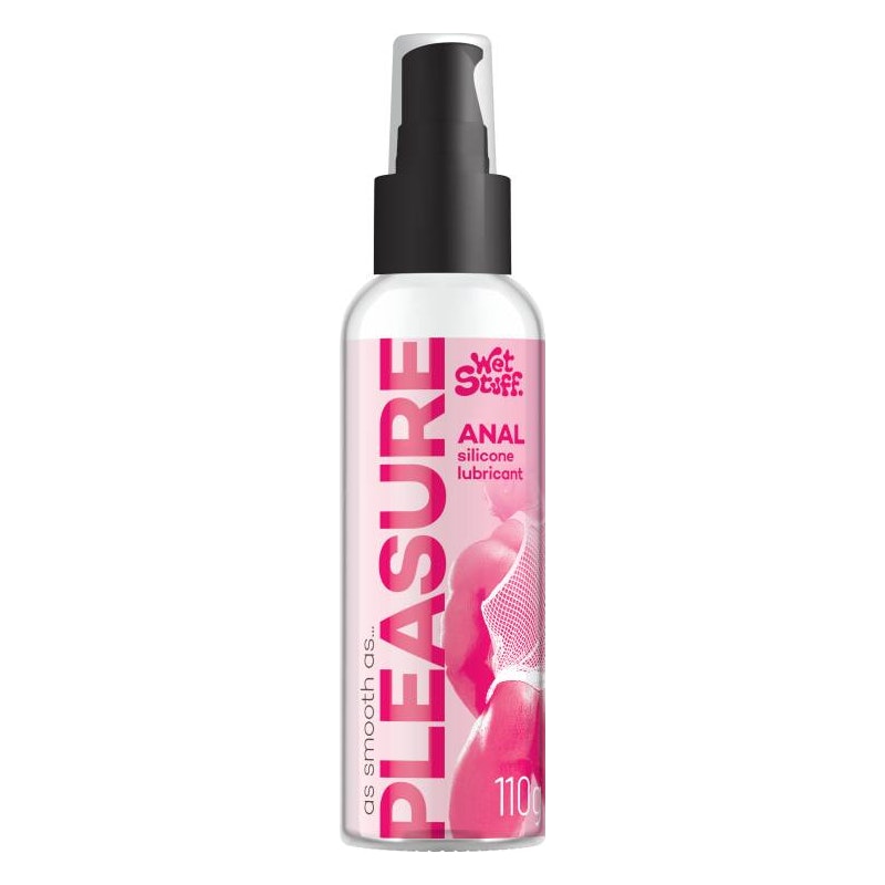 Wet Stuff Pleasure Anal Silicone Lubricant Pump Top 110g Default Title Anal Lubricant