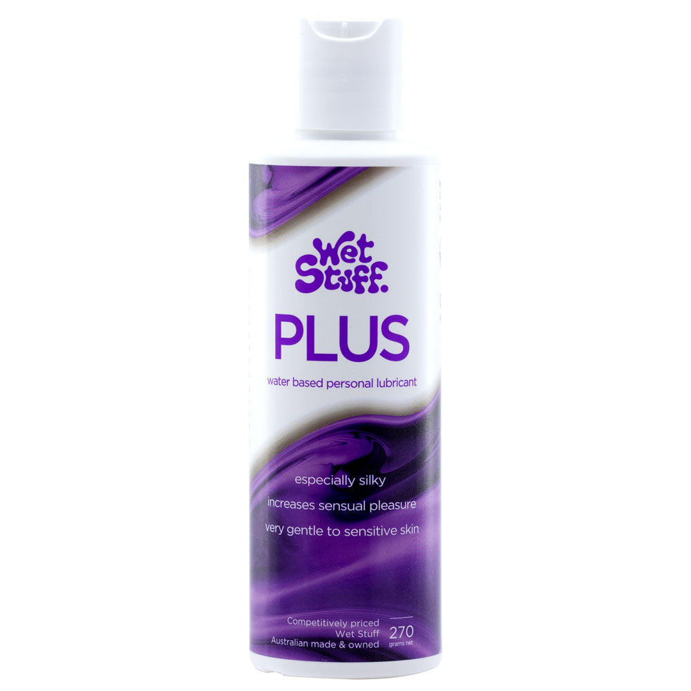 Wet Stuff Plus Disc Top Premium Lubricant 270g Water Based Lube
