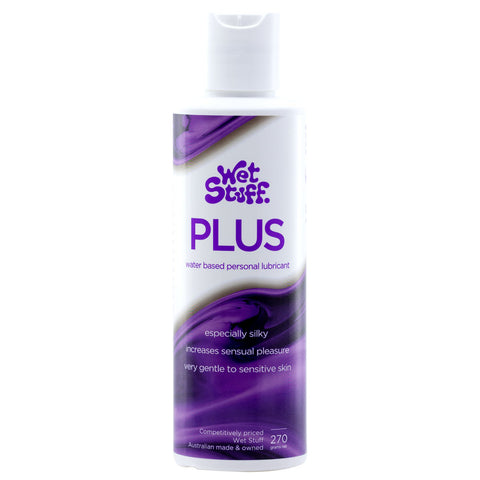 Wet Stuff Plus Disc Top Premium Lubricant 270g Water Based Lube