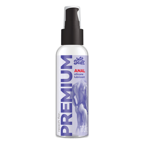 Wet Stuff Premium Anal Silicone Lubricant Pump 110g Anal Lubricant