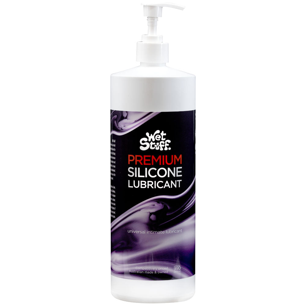 Wet Stuff Premium Silicone Pump Top – 990g Luxury Silicone Lubricant Secondary image