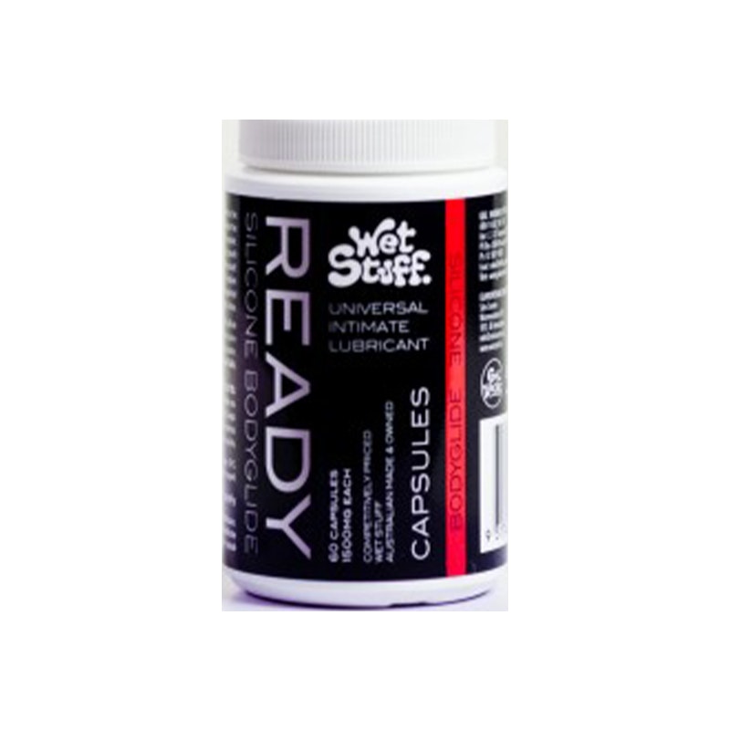 Wet Stuff Ready Silicone Bodyglide Caps Jar 60 Pack Default Title Silicone Lubricant