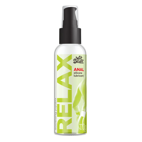 Wet Stuff Relax Anal Silicone Lubricant Pump 110g Anal Lubricant