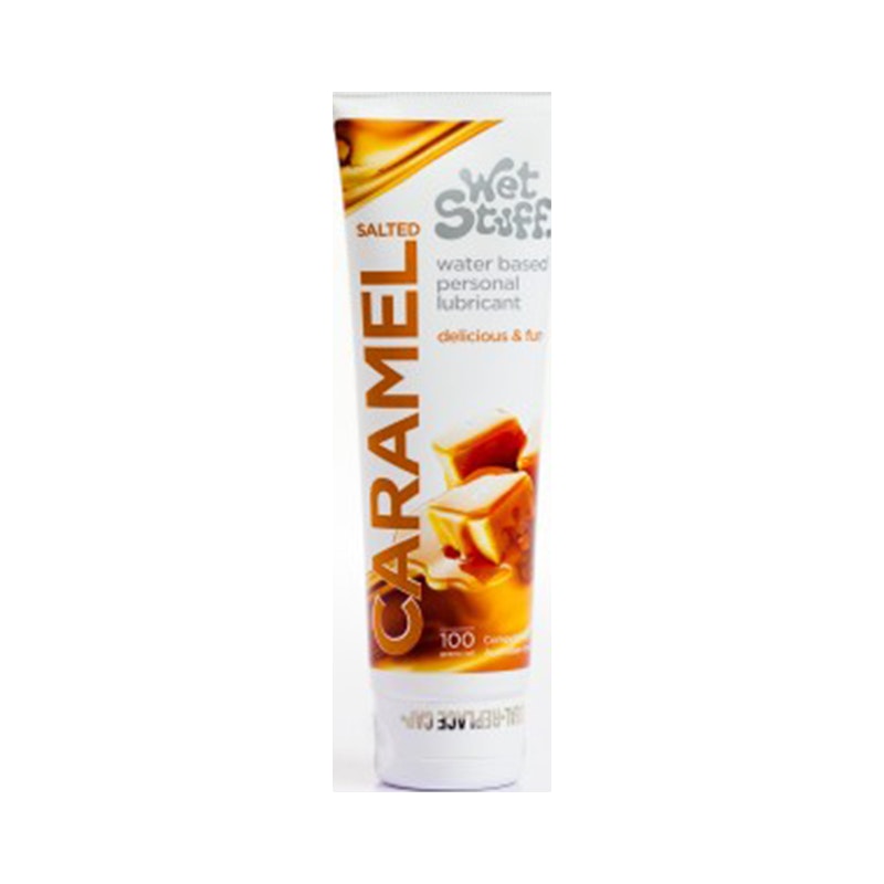 Wet Stuff Salted Caramel Flavored Lubricant 100g – Flavored Intimate Lubricant > Lube > Flavoured Main image