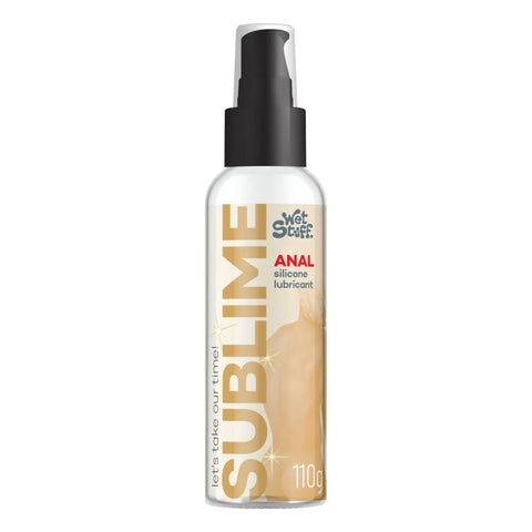 Wet Stuff Sublime Anal Silicone Lubricant Pump 110g Default Title Anal Lubricant