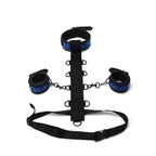 Whip Smart Diamond Body Restraint Three Piece Set Blue > Bondage Gear > Restraints