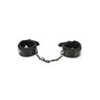 Whip Smart Diamond Handcuff Black Elegant Bondage Accessory > Bondage Gear > Restraints