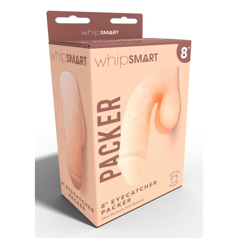 WhipSmart 8 Inch Eyecatcher Packer for Natural Silhouette Flesh Packers