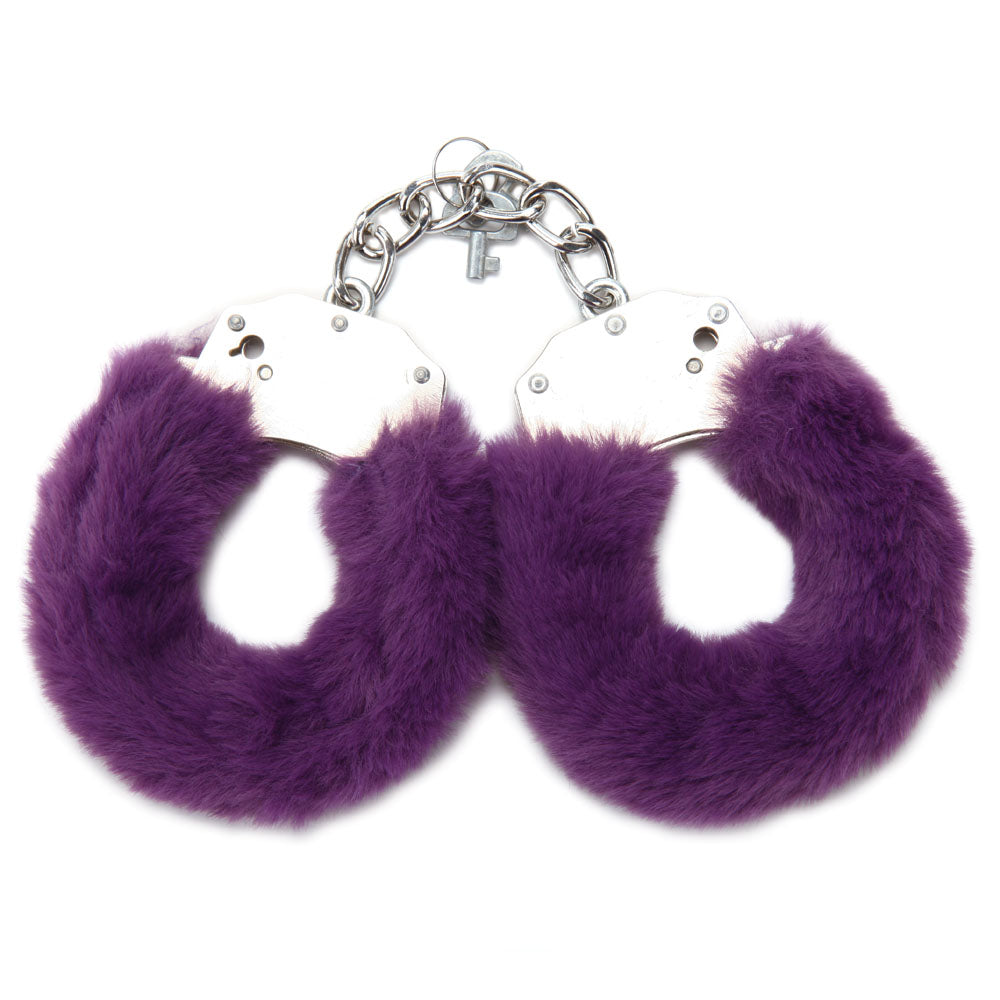 WhipSmart Classic Furry Cuffs – Comfortable Sensory Play with Plush Faux Fur > Bondage Gear > Restraints