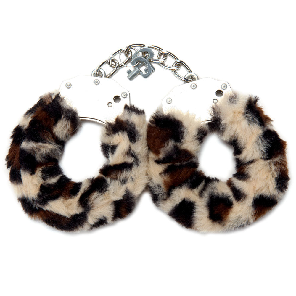 WhipSmart Classic Furry Cuffs – Luxurious Comfort in Leopard Print > Bondage Gear > Restraints