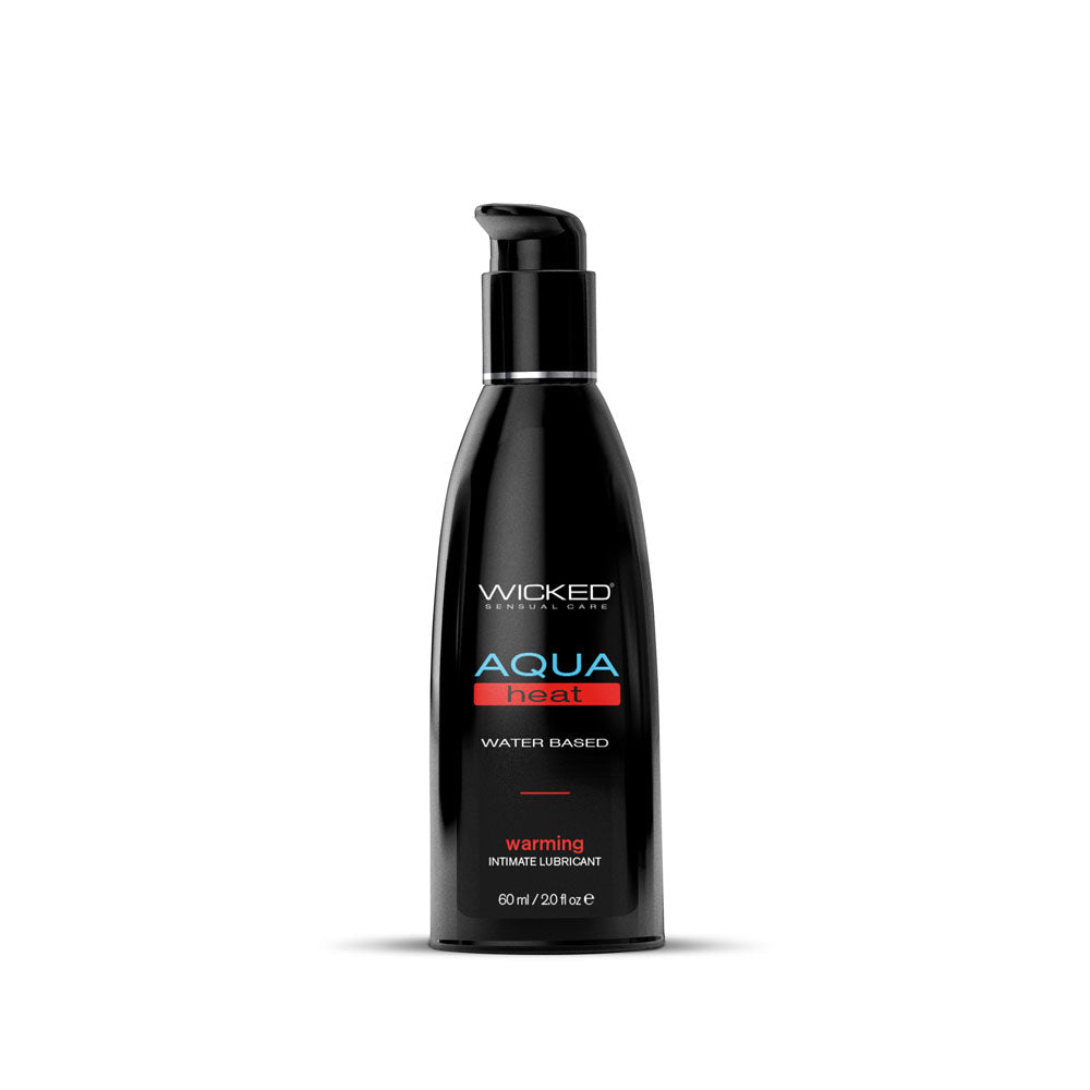 Wicked Aqua Heat Warming Water Based Lubricant 60ml 2 Ounce Bottle > Lube > Water Based Main image