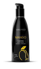 Wicked Aqua Mango Water Based Lubricant 60ml Bottle > Lube > Flavoured