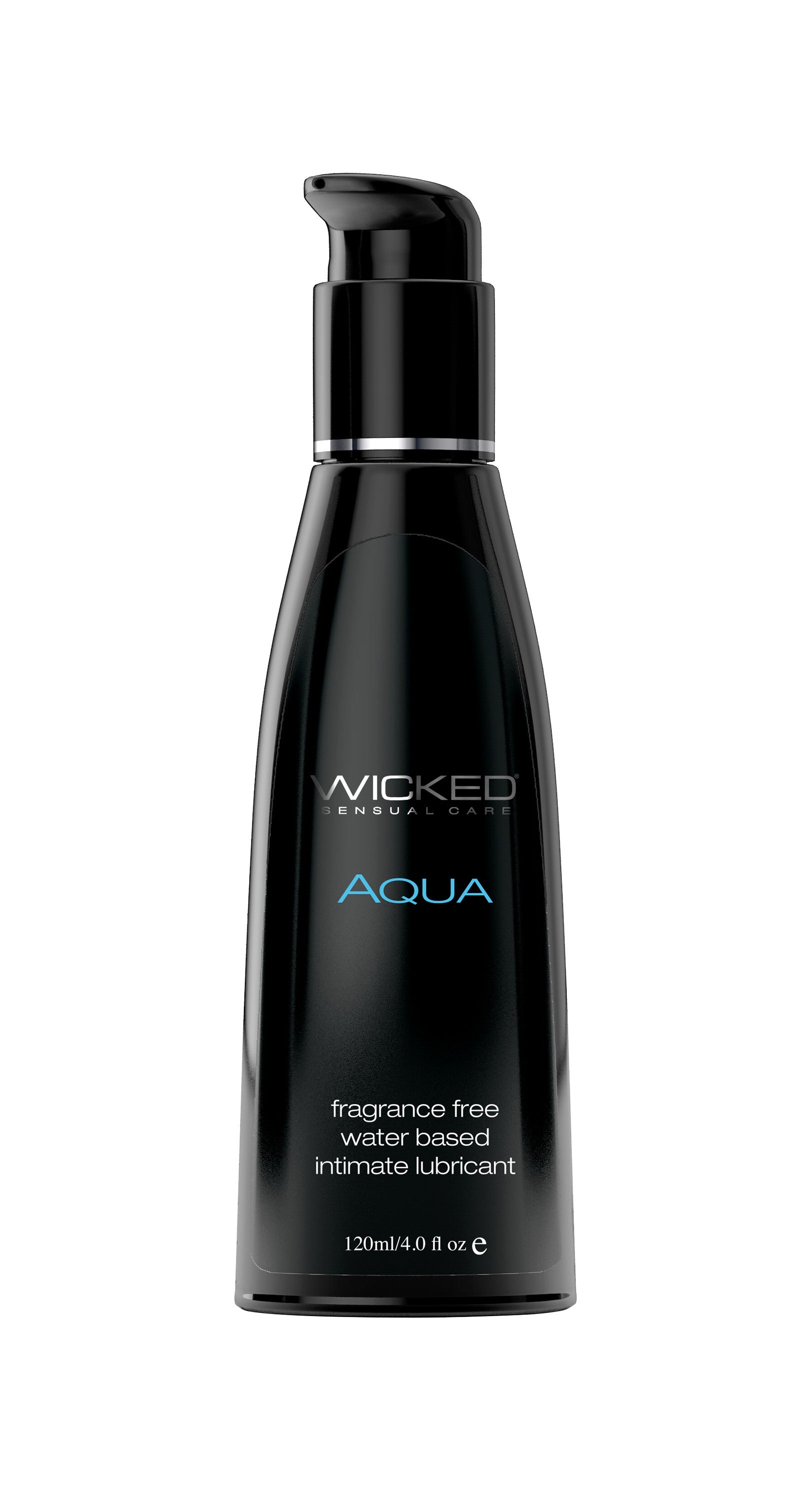 Wicked Aqua Water Based Lubricant 120ml 4 Ounce Bottle > Lube > Water Based