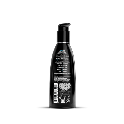 Wicked Aqua Water Based Lubricant 60 ml 2 Ounce Bottle Water Based Lube
