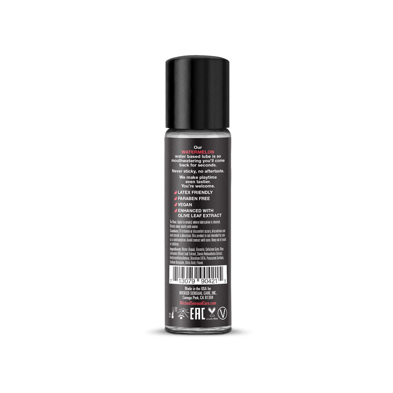 Wicked Aqua Watermelon 30ml Water-Based Lubricant Secondary image