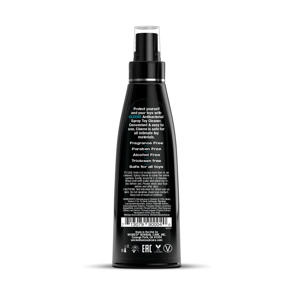 Wicked Cleene Unscented Antibacterial Toy Cleaner 120ml Bottle > Essentials > Toy Cleaners