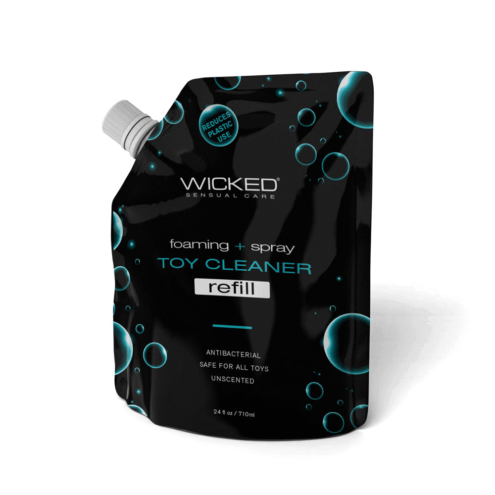 Wicked Foaming Toy Cleaner Refill 710 ml Unscented Antibacterial Default Title Adult Toy Cleaner