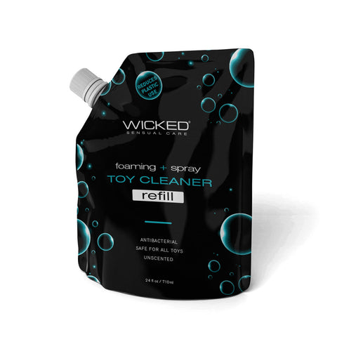 Wicked Foaming Toy Cleaner Refill 710 ml Unscented Antibacterial Default Title Adult Toy Cleaner