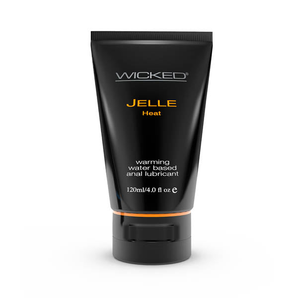 Wicked Jelle Heat 120ml Warming Water Based Anal Lubricant > Lube > Anal Main image