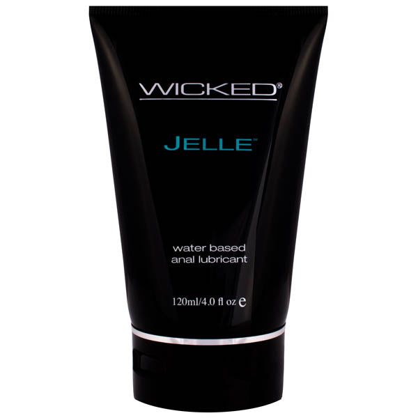 Wicked Jelle Water Based Anal Lubricant 120ml 4 Ounce Bottle > Lube > Anal Main image