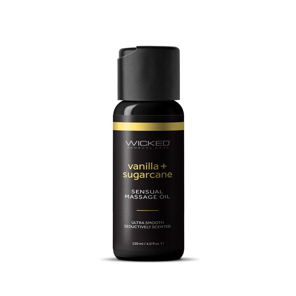 Wicked Sensual Massage Oil 120ml - Vanilla and Sugarcane Scented > Essentials > Massage Oil Main image
