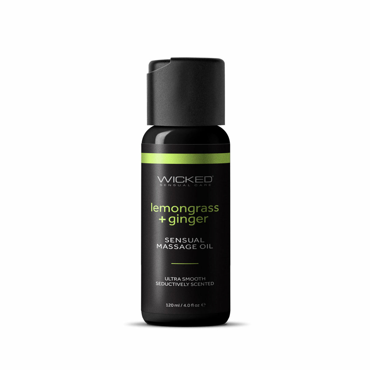 Wicked Sensual Massage Oil 120ml - Lemongrass and Ginger Scented > Essentials > Massage Oil